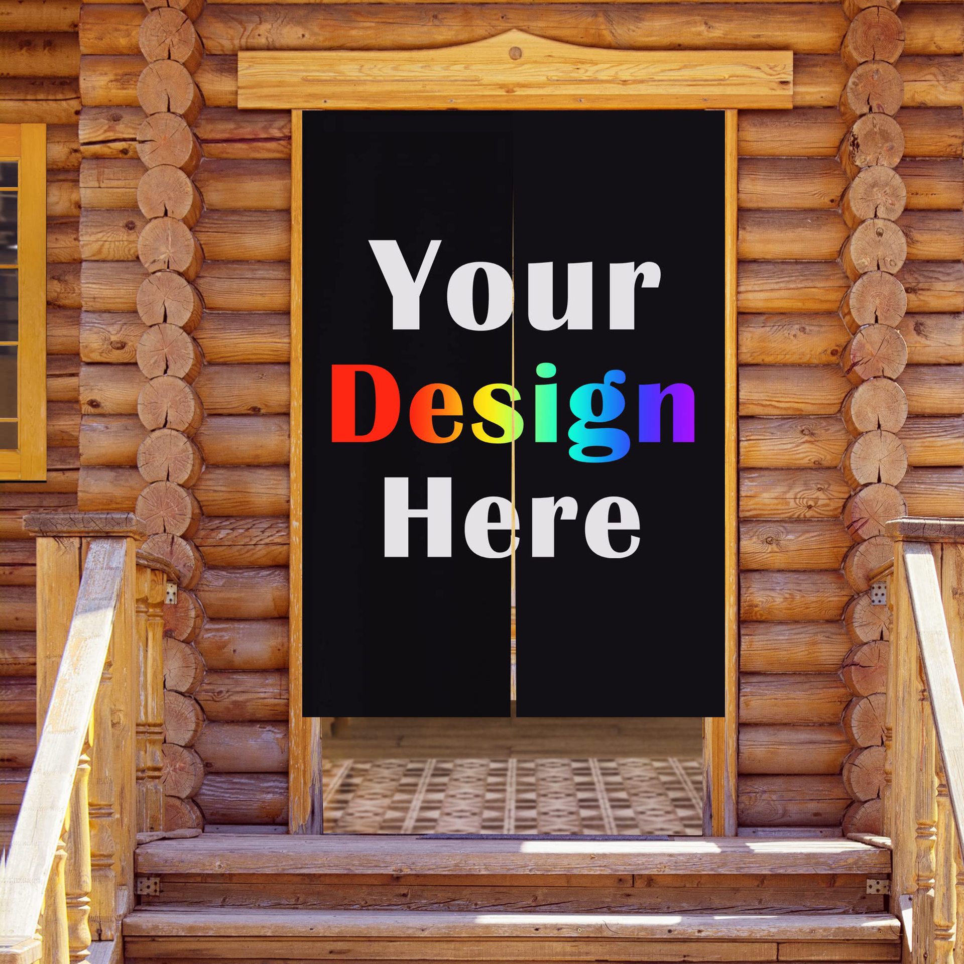 Custom Door Backdrop